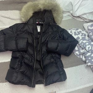 Tommy Hilfiger goose down jacket size 14/16 girls